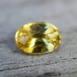 Natural Yellow Sapphire – 0.92 Carat Oval Cut | Ceylon Origin | Eye Clean