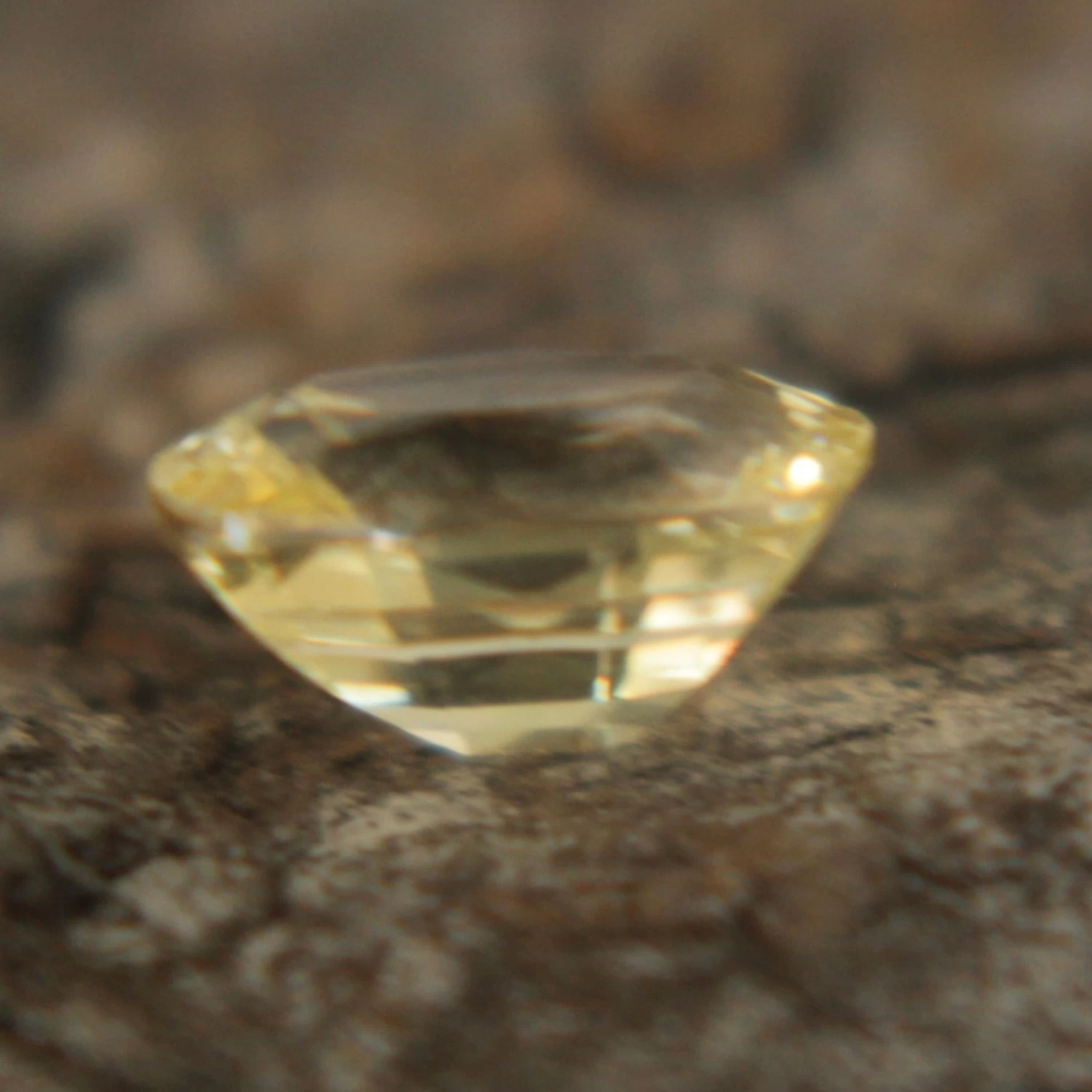 Natural Yellow Sapphire – Cushion Cut 3 Natural Yellow Sapphire – Cushion Cut - Image 3