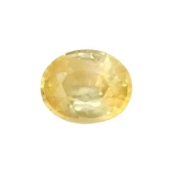 Natural Yellow Sapphire | Oval Cut | 0.80 Ct