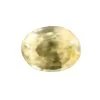 Natural Yellow Sapphire – 0.65 Carat | Oval Cut