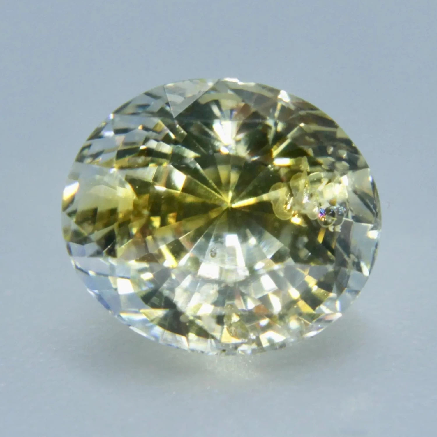 Natural Yellow White Sapphire 6 Natural Yellow White Sapphire - Image 6