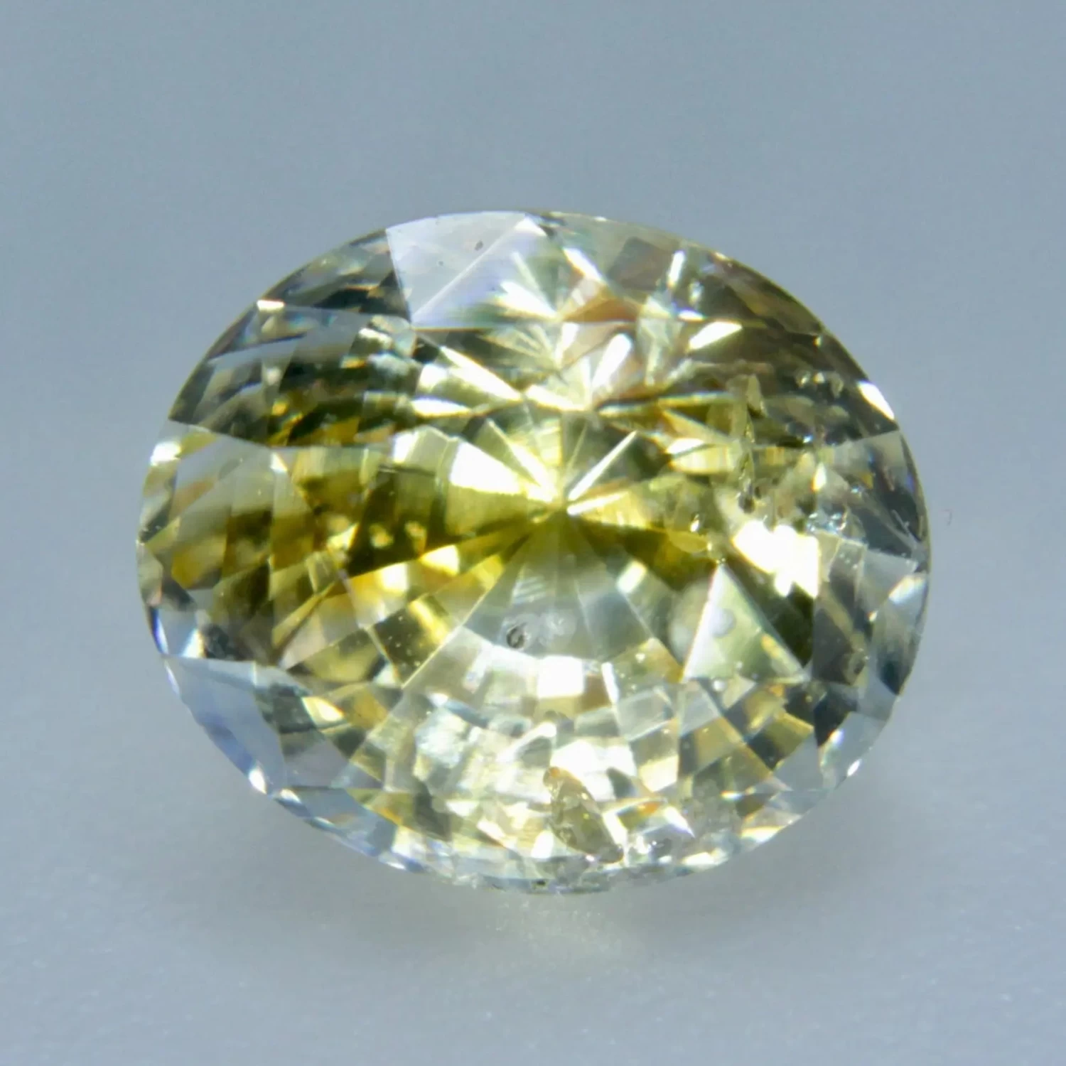Natural Yellow White Sapphire 4 Natural Yellow White Sapphire - Image 4