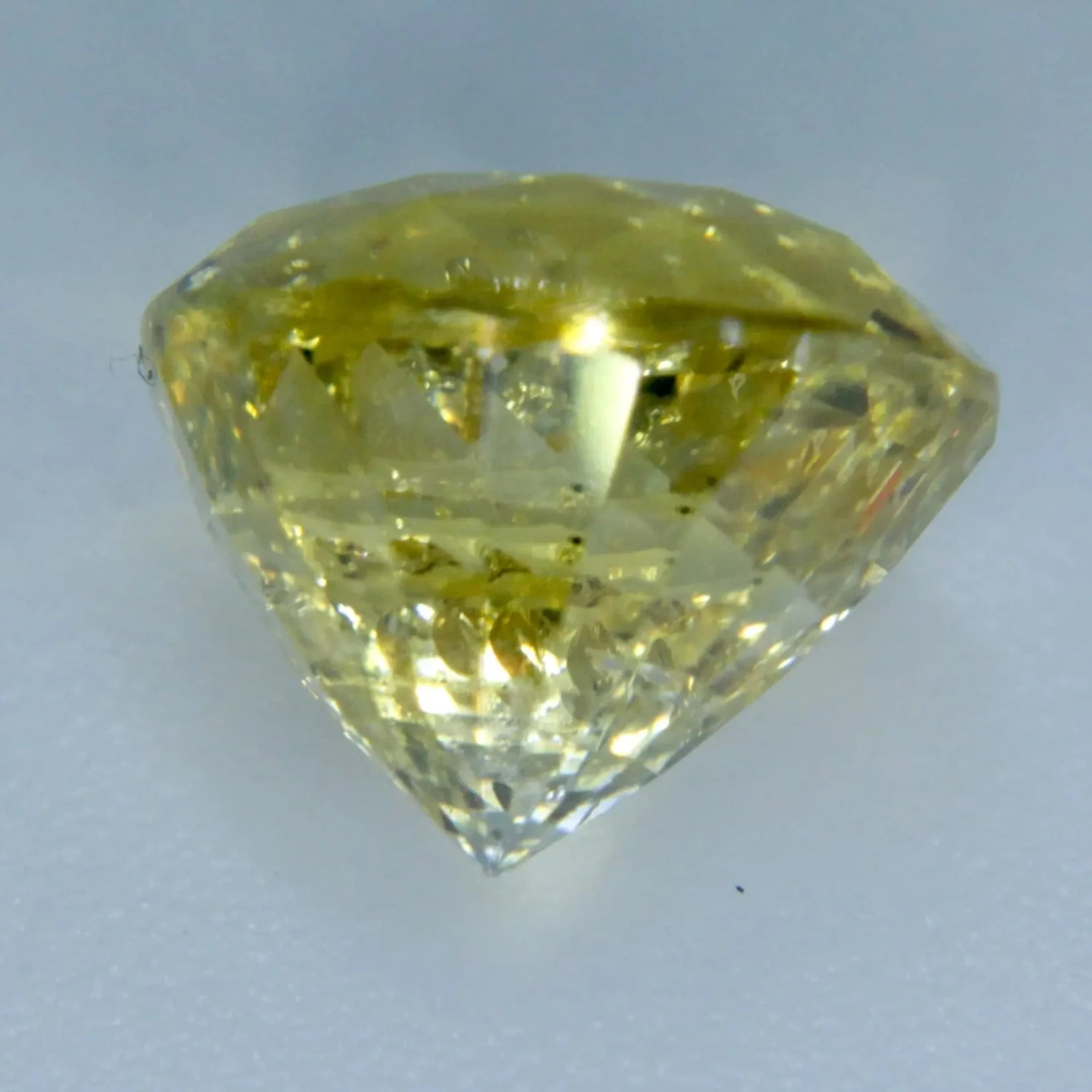 Natural Yellow White Sapphire 2 Natural Yellow White Sapphire - Image 2