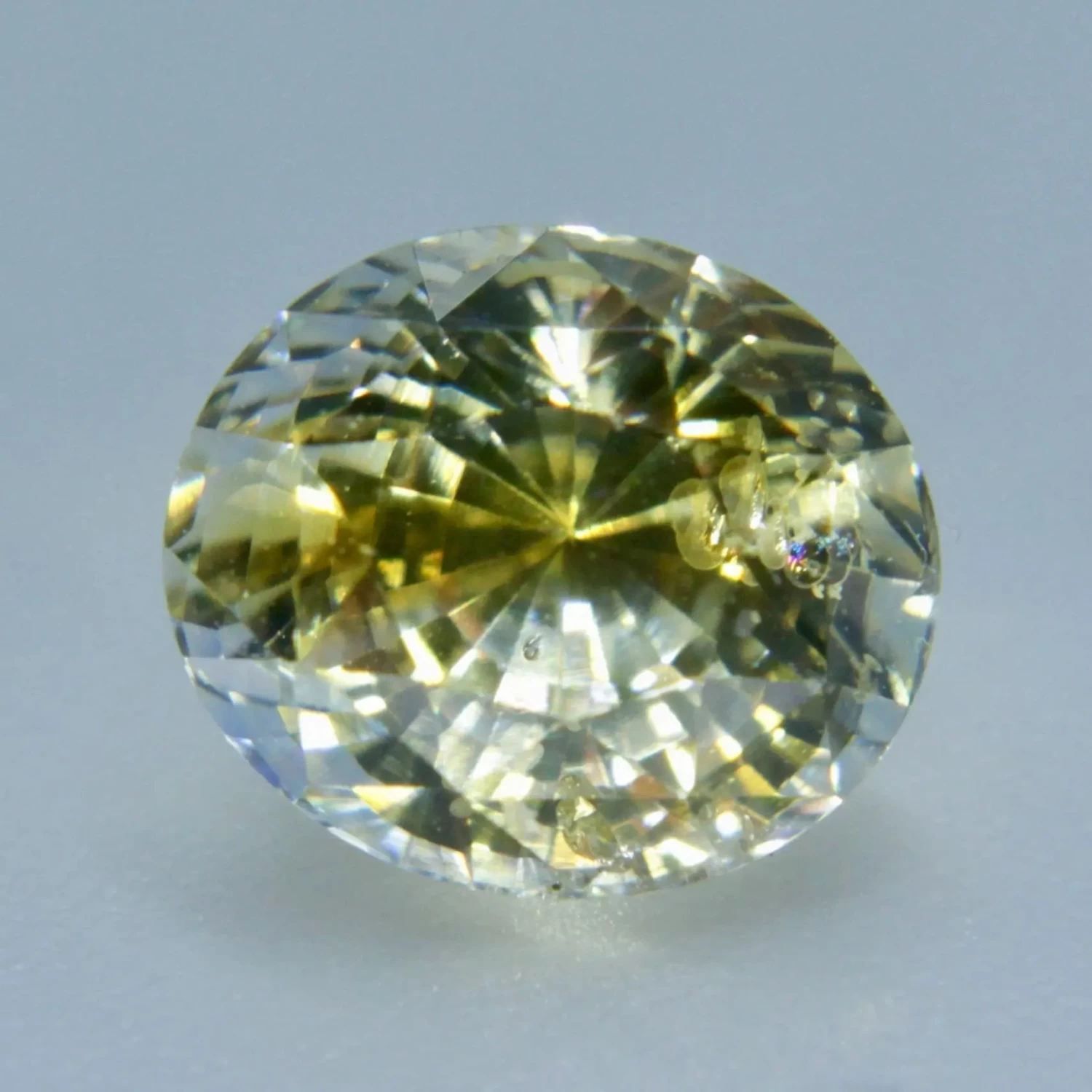 Natural Yellow White Sapphire 5 Natural Yellow White Sapphire - Image 5