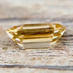 Natural Yellow Zircon – 1.30 Carat Emerald Cut | Ceylon Gemstone -Sapphire Pal Shop natural yellow zircon 130 carat emerald cut ceylon gemstonesapphirepal 967133