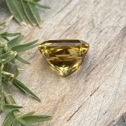 Natural Yellow Zircon – 5.37 Carat Emerald Cut | Ceylon Gemstone -Sapphire Pal Shop natural yellow zircon 537 carat emerald cut ceylon gemstonesapphirepal 371393