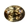 Natural Yellowish Brown Zircon – 2.30 Carat Oval Cut From Ceylon