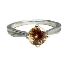 Natural Zircon Ring