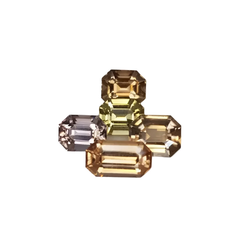 Natural Zircon Set 1 Natural Zircon Set