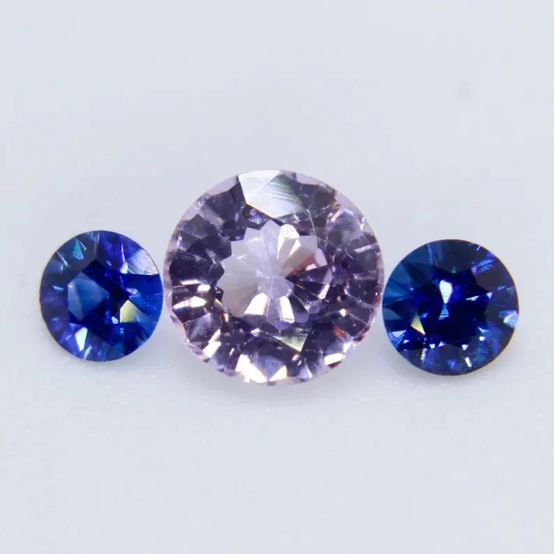 Set Of Sapphire And Spinel 5 Set Of Sapphire And Spinel - Image 5