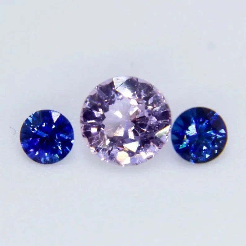 Set Of Sapphire And Spinel 4 Set Of Sapphire And Spinel - Image 4