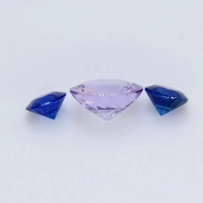 Set Of Sapphire And Spinel 3 Set Of Sapphire And Spinel - Image 3